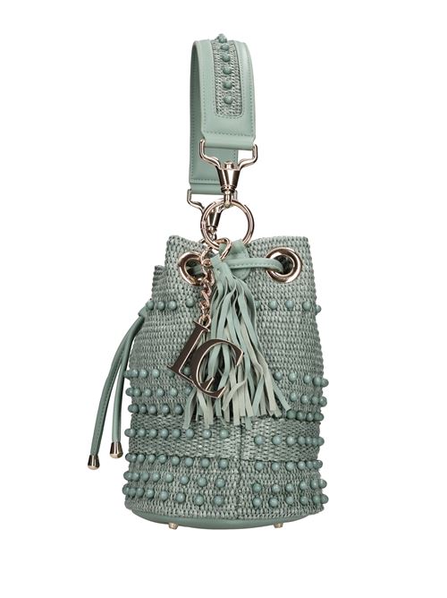 Borsa Malibu in rafia ed ecopelle LA CARRIE | 141M-EM-100-RAEVERDE